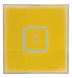 Billy Al Bengston, The Alamo - Yellow, 1969, Lacquer and polyester resin on aluminum