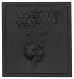 Daniel LaRue Johnson, Untitled, c. 1965, Mixed-media painting on linen in artist's frame