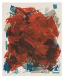 Mary Weatherford, Union Ave, 2013, Lithograph on paper