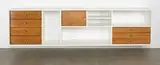Alvin Lustig, Hanging cabinet, Executed 1947-1948 for Corinne Chochem and Yehoshua Kovarsky