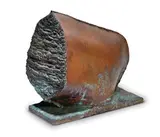 Hood by Harry Bertoia, c. 1970, Melt-pressed bronze, sold Feb 2018