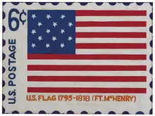 Robert Dowd, Six Cent Postage Stamp, c. 1968, Acrylic on canvas