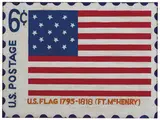 Robert Dowd, Six Cent Postage Stamp, c. 1968, Acrylic on canvas