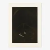 Bruce Nauman, Untitled, 1973, aquatint and drypoint on BFK Rives