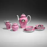 Cindy Sherman, Madame De Pompadour (née Poisson) (Pink), 1990, silkscreened and hand-painted porcelain
