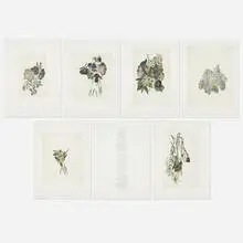 Touch by Kiki Smith, 2006, etching, aquatint and drypoint in colors on Hahnemühle, sold Feb 2024