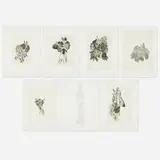 Kiki Smith, Touch, 2006, etching, aquatint and drypoint in colors on Hahnemühle