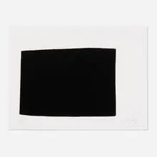Schlaun by Richard Serra, 1997, etching and aquatint on Somerset Velvet, sold Feb 2024