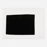 Richard Serra, Schlaun, 1997, etching and aquatint on Somerset Velvet