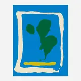 Helen Frankenthaler, Air Frame (from the New York Ten portfolio), 1965, screenprint in colors