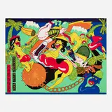 Peter Saul, Amboosh, 1975, lithograph in colors
