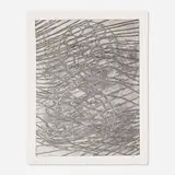 Terry Winters, Metal Virus, 2003, Mixografía print in metallic ink on handmade paper