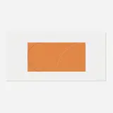 Robert Mangold, Untitled (from the Multiple Panel Paintings series), screenprint in colors on Fabriano