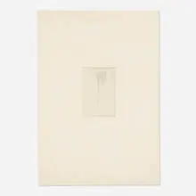 Gego, Untitled, 1963, etching and aquatint on Arches