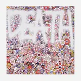 Death Flower by Takashi Murakami, 2015, offset lithograph in colors, sold Feb 2024