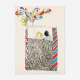 Niki de Saint Phalle, Les Amoureux, 1971, lithograph in colors on Arches