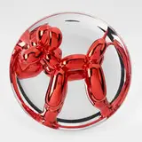 Jeff Koons, Balloon Dog (Red), 1995, glazed porcelain