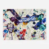 Sam Francis, King Corpse (SFS-288), 1986, screenprint in colors on Arches Cover