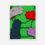 Kaws, Untitled (from the Urge portfolio), 2020, screenprint in colors