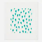 Donald Sultan, Wallflower 4 (from the Wallflowers portfolio), 2008, screenprint in colors