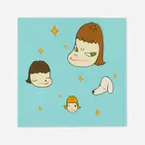 Yoshitomo Nara, Star Island, 2003, screenprint in colors on wove paper