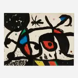 Joan Miró, Charivari, 1976, aquatint in colors on Arches watermark Maeght