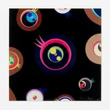 Jellyfish Eyes by Takashi Murakami, 2013, offset lithograph in colors, sold Feb 2024