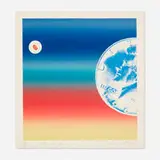 James Rosenquist, Earth and Moon, 1971, lithograph in colors on Arches