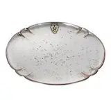 Indian Hill Club lobed round tray by Falick Novick, sold Jun 2021