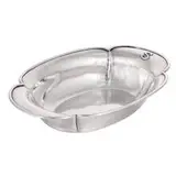 The Kalo Shop, oval lobed bowl with flared rim, #K400