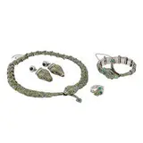 Margot Van Voorhies Carr, serpent / snake parure, #5554