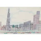 Wesley Willis, The Lakefront, 1987