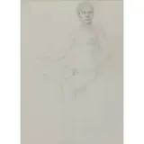 William H. Bailey, Untitled (Seated Female Nude), 1972