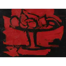 Rémy Duval, Still Life in Red and Black