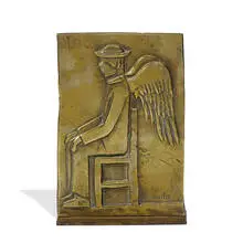 Yannis Gaïtis, Seated Angel, circa 1970