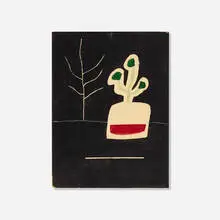 Paul Rand, Untitled, c. 1955, acrylic and pastel on paper