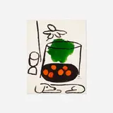 Paul Rand, Untitled, 1952, acrylic on paper