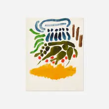 Paul Rand, Untitled, 1952, acrylic on paper