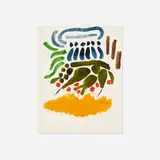 Paul Rand, Untitled, 1952, acrylic on paper