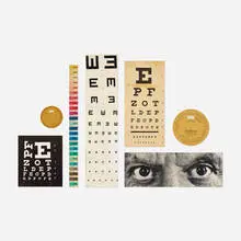 reference collection by From the studio of Paul Rand, printed paper, stainless steel, plastic, wood, sold Sep 2018