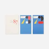 Paul Rand, collection of three annual reports