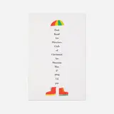 Paul Rand, Art Directors Club of Cincinnati exhibition poster, 1994, offset lithograph on paper
