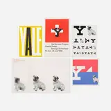 Yale University Art School and Yale Press printed material by Paul Rand, 1988-1994, printed paper, sold Sep 2018