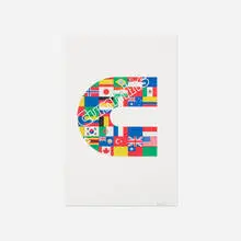 Cummins Engine poster color variant by Paul Rand, c. 1975, offset lithograph on paper, sold Sep 2018