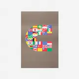 Paul Rand, Cummins Engine poster color variant, c. 1991, offset lithograph on paper
