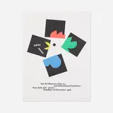 Paul Rand, The Art Directors Club poster, 1988, offset lithograph on paper