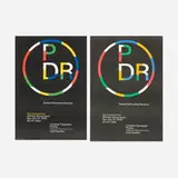 Paul Rand, Pastore DePamphilis Rampone posters, pair, 1987, offset lithograph on paper