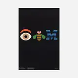 Paul Rand, Eye-Bee-M Rebus poster