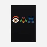 Paul Rand, Eye-Bee-M Rebus poster