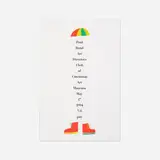 Paul Rand, Art Directors Club of Cincinnati exhibition poster, 1994, offset lithograph on paper